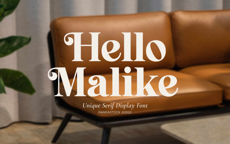 Hello Malike Round Serif Font