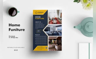Home Furniture Flyer Design
