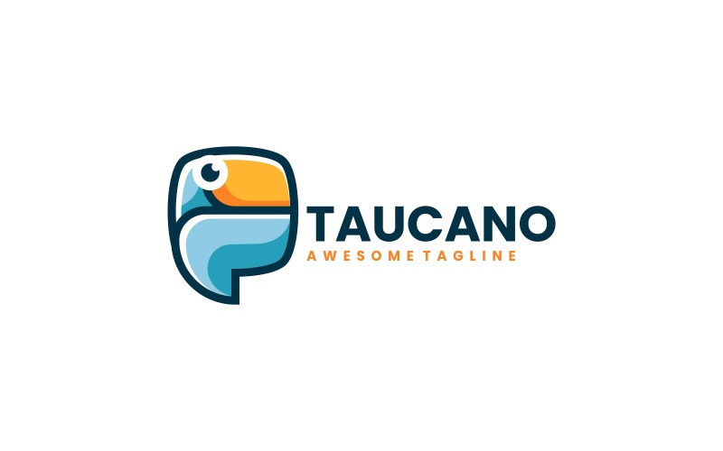 Toucan Color Mascot Logo Vol. 2 Logo Template