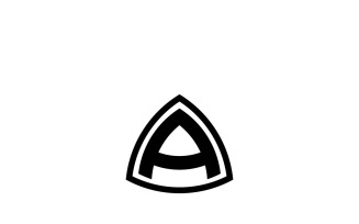 A unique logo design vector template