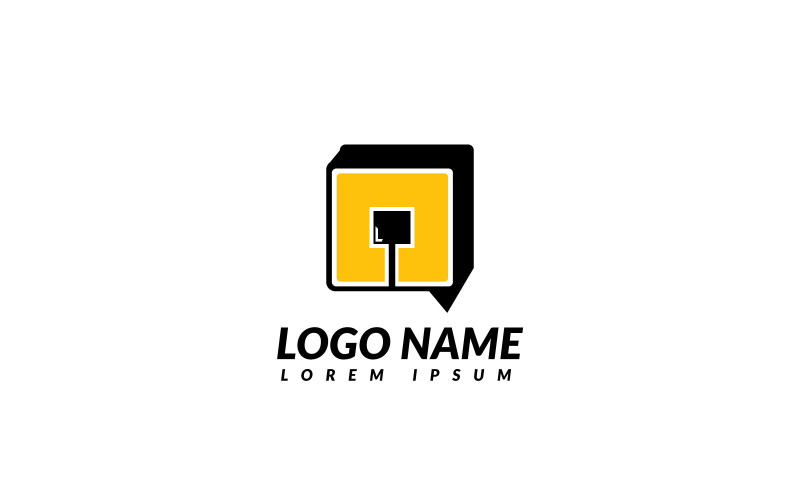 Unique and Creative Minimalist Logo Design Logo Template