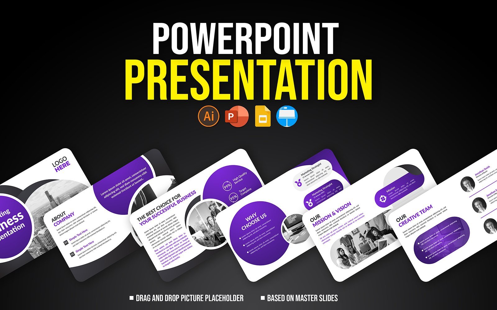 Template #275907 Presentation Template Webdesign Template - Logo template Preview