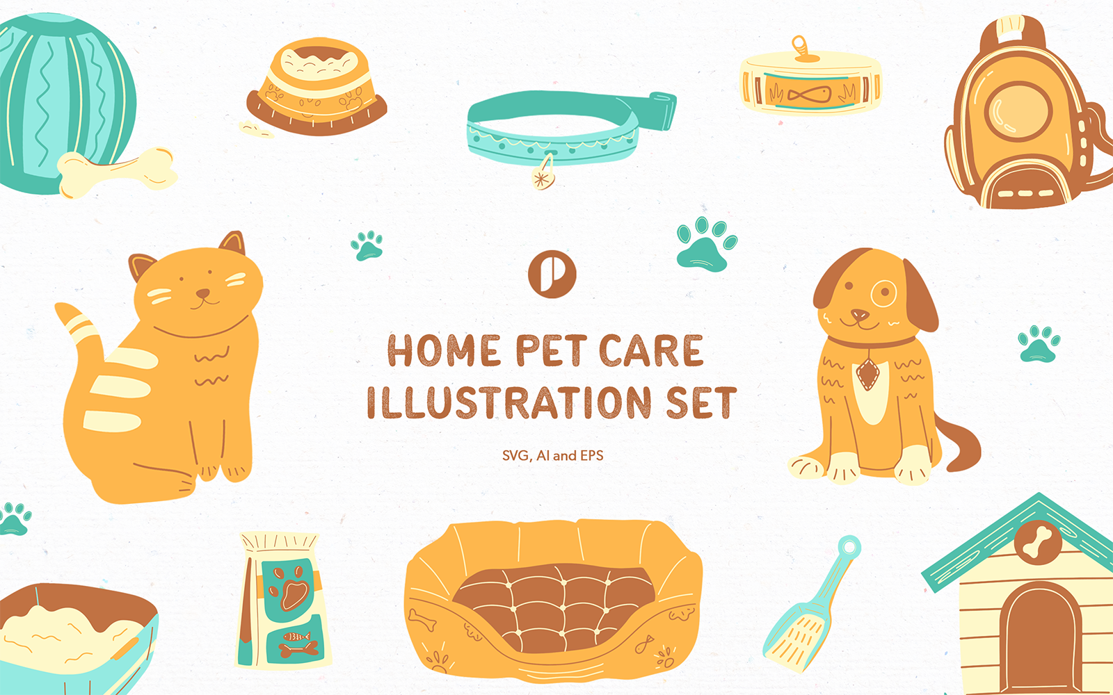 Kit Graphique #275960 Home Pet Divers Modles Web - Logo template Preview