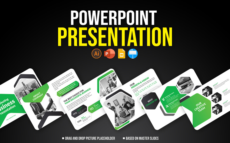 Business presentation slides template PowerPoint Template