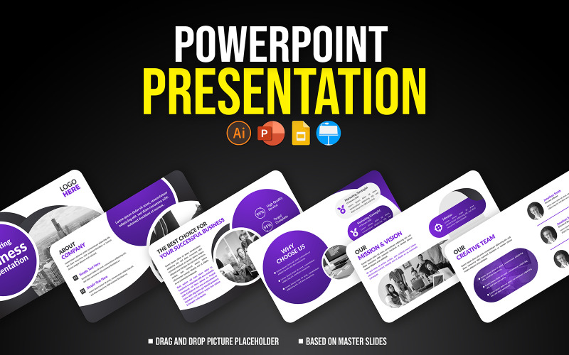 Corporate Business Presentation Slides Template PowerPoint Template