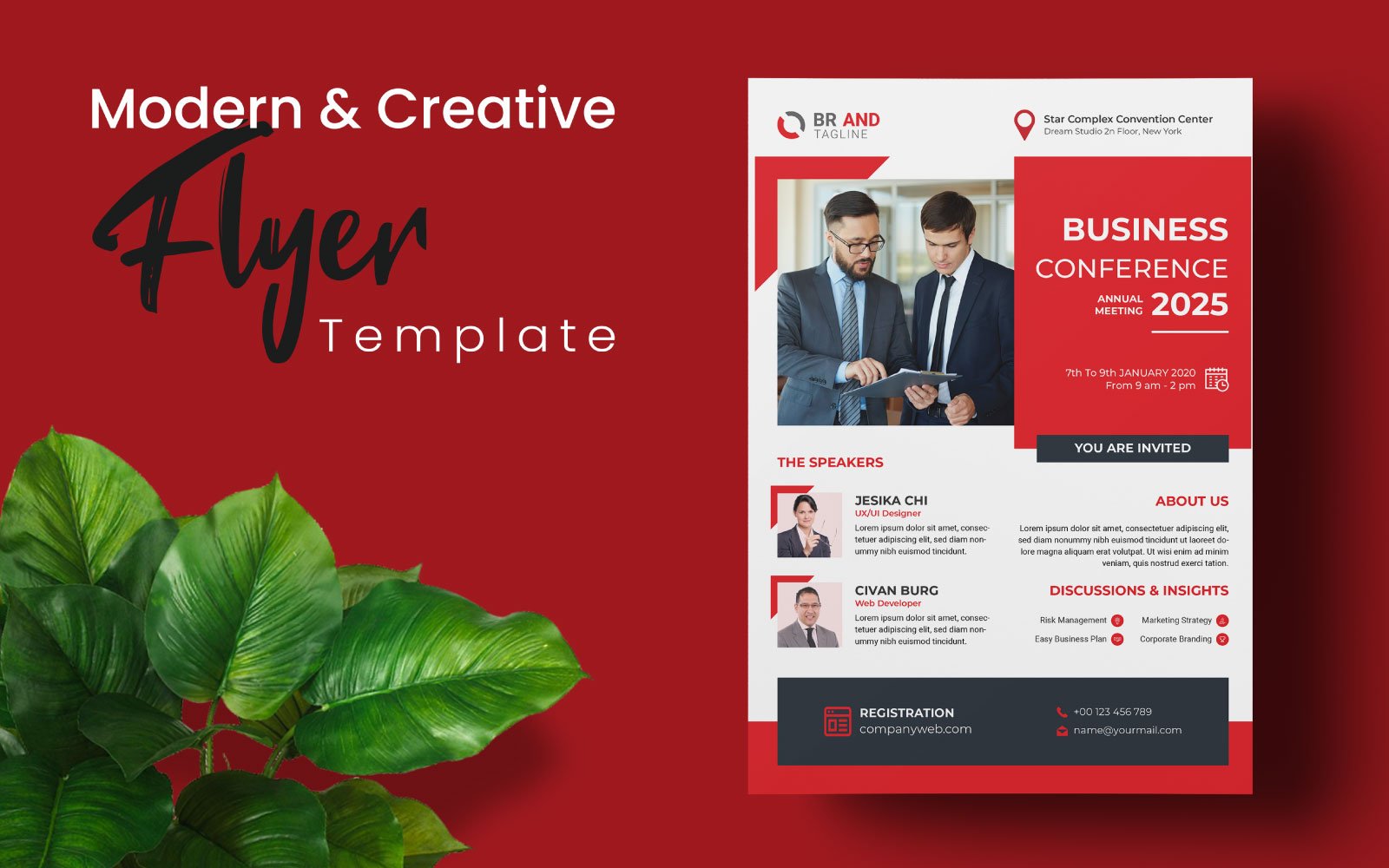 Template #276129 Business Event Webdesign Template - Logo template Preview