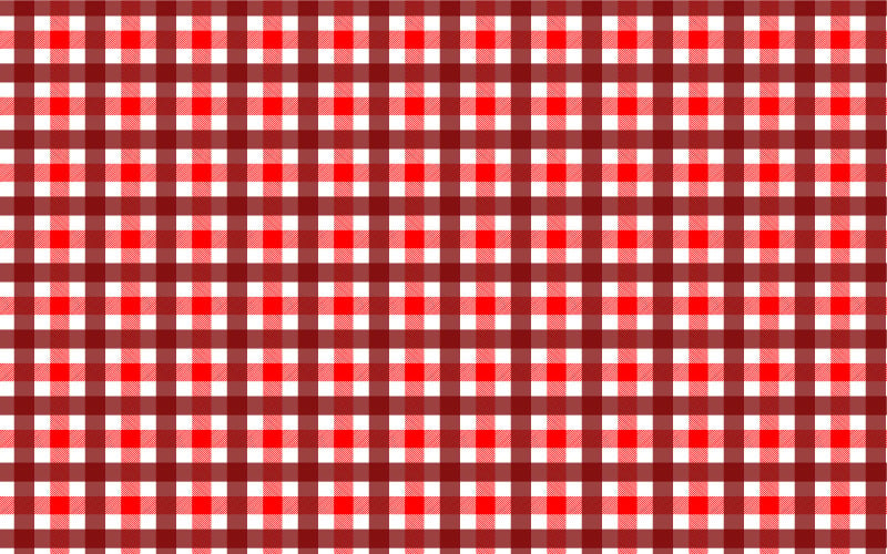 Gingham plaid fabric pattern vector Pattern