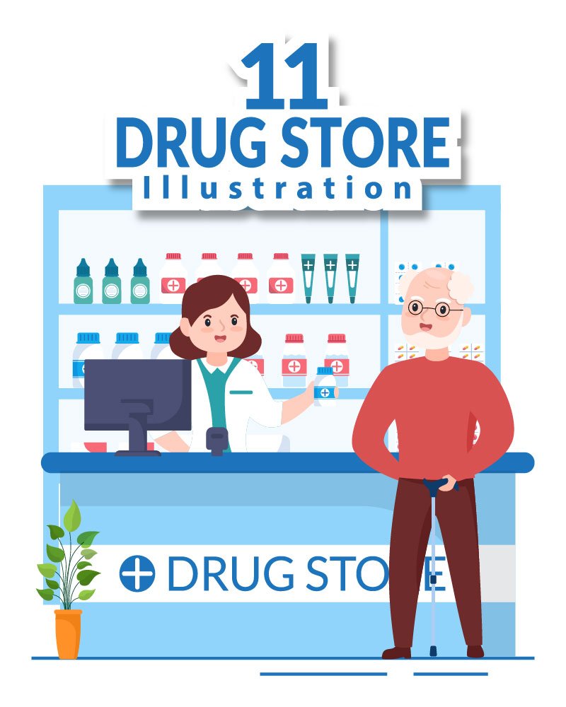 Kit Graphique #276262 Drug Store Divers Modles Web - Logo template Preview