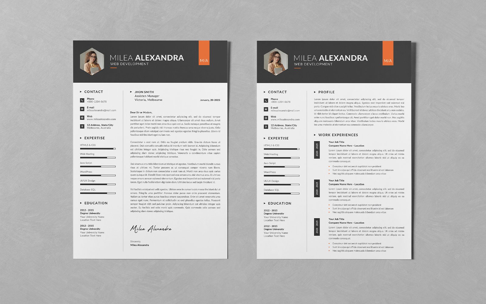 Kit Graphique #276277 Resume Business Divers Modles Web - Logo template Preview