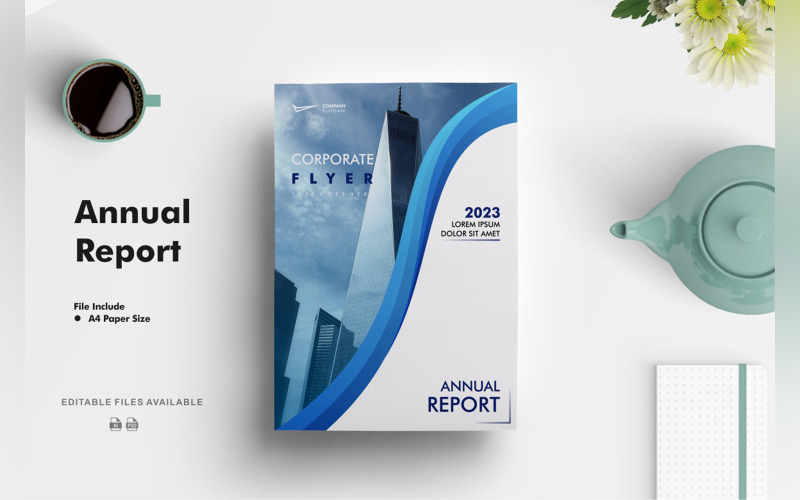 Annual Report Brochure Template 2 Corporate Identity