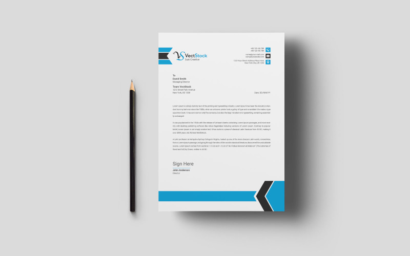 Business Letterhead Design Template Corporate Identity