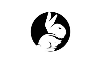 Black Rabbit Icon And Symbol Template 16