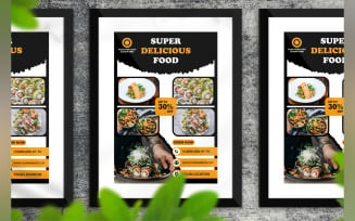Delicious Food Flyer Template