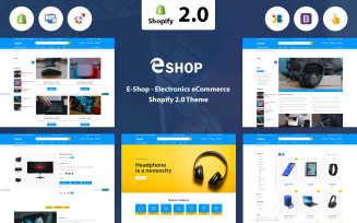 E-shop electronics Shopify 2.0 Responsive Theme