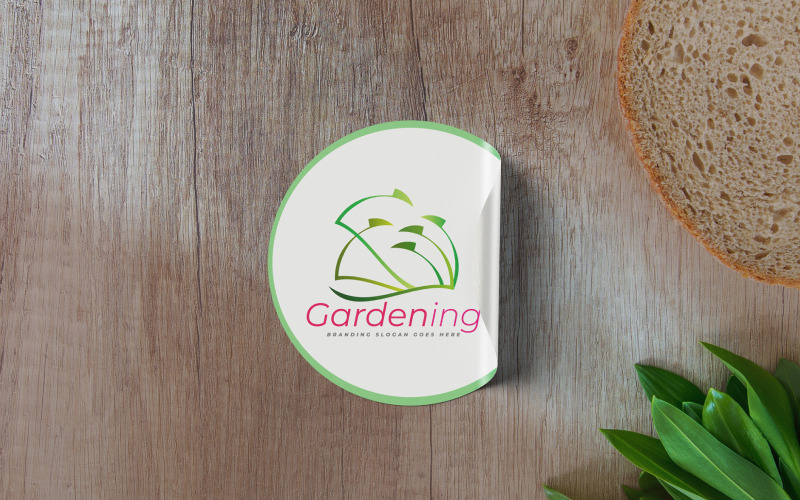 Eco Garden and Agro Organic Logo Logo Template
