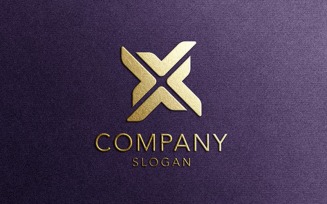 X Letter Logo For Multipurpose Business