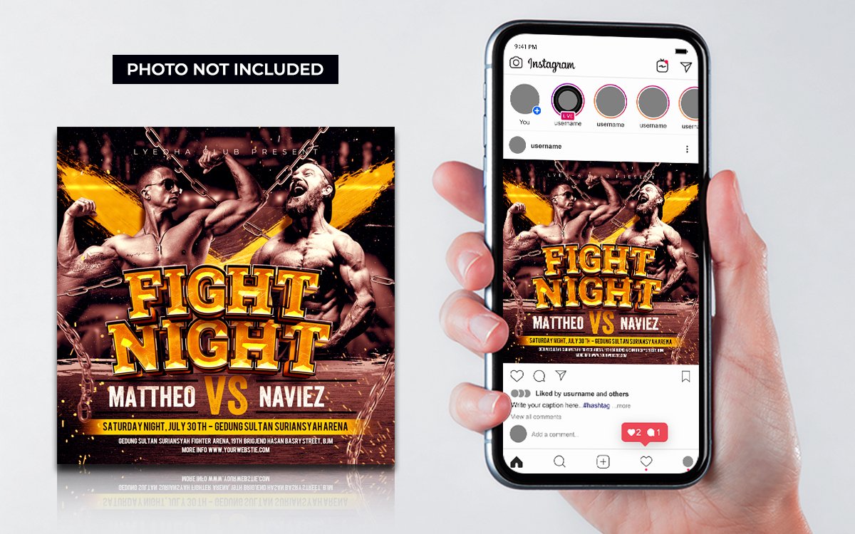 Kit Graphique #276438 Boxing Combat Divers Modles Web - Logo template Preview