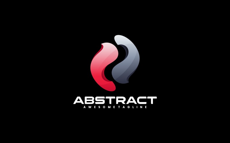 Abstract Gradient Logo Design 1 Logo Template
