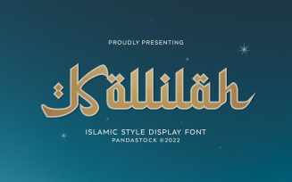Kolillah Islamic Typeface