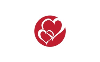 Love Heart Red Logo And Symbol 10