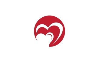 Love Heart Red Logo And Symbol 11