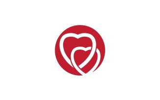 Love Heart Red Logo And Symbol 18
