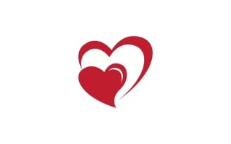 Love Heart Red Logo And Symbol 4