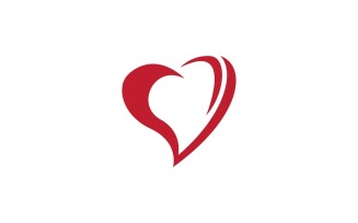 Love Heart Red Logo And Symbol 5