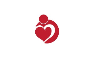 Love Heart Red Logo And Symbol 7