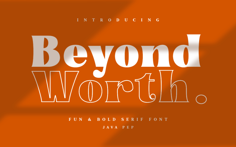 Beyond Worth - Fun & Bold Font