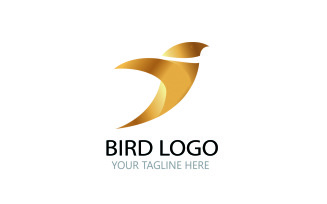 Golden Bird Logo Design For All Company