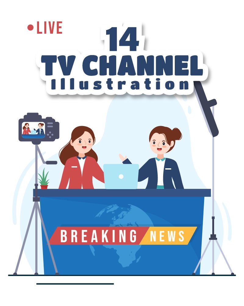 Kit Graphique #276615 Chaine Tv Web Design - Logo template Preview