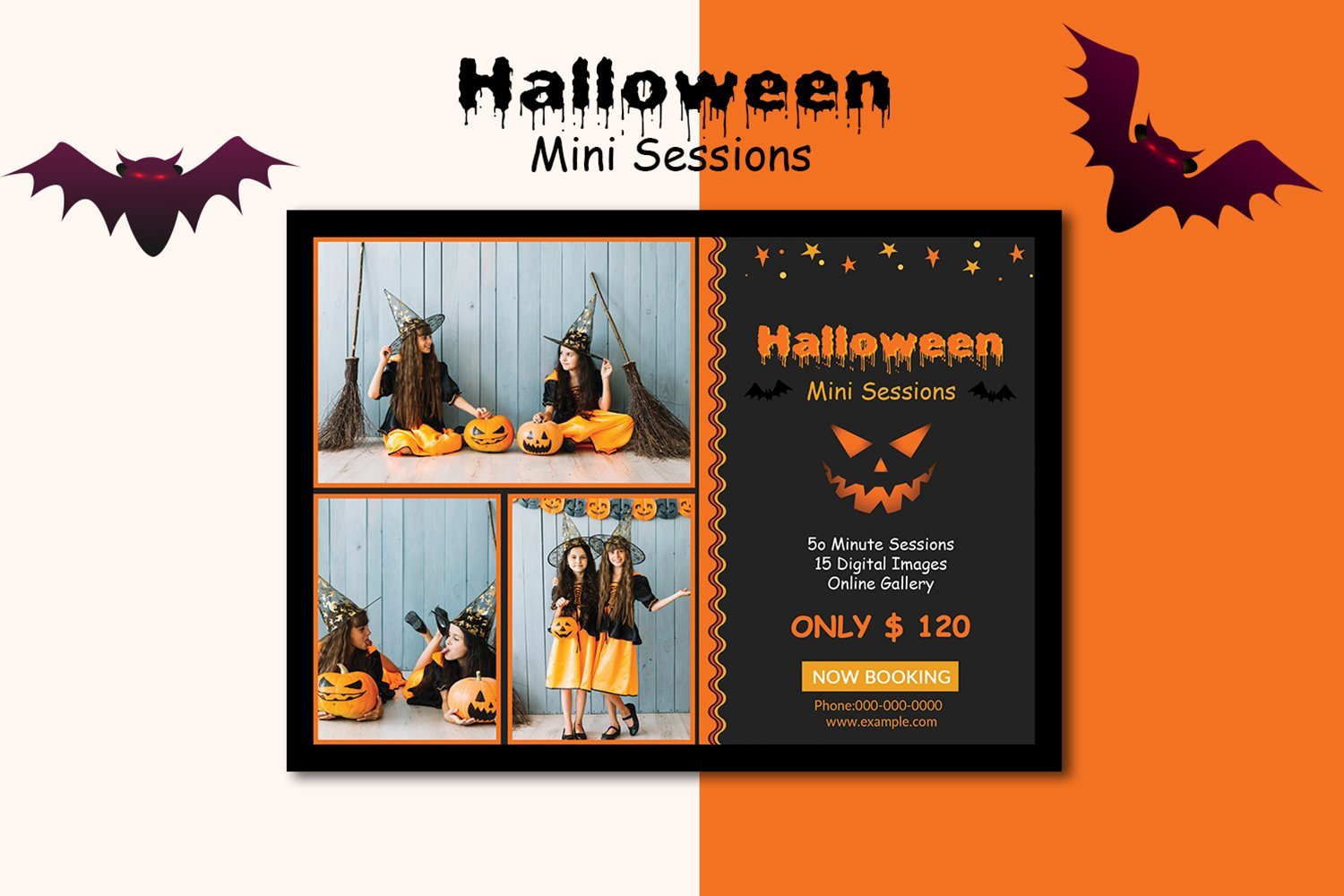 Template #276645 Session Halloween Webdesign Template - Logo template Preview