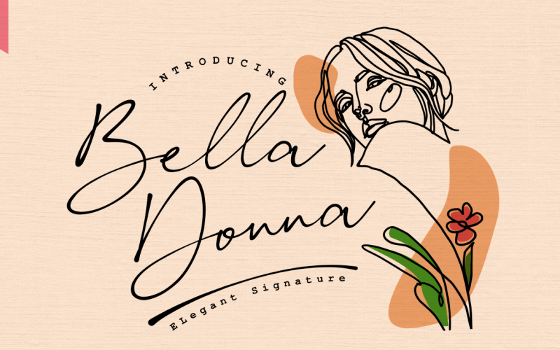 Bella Donna / Elegant Signature Font