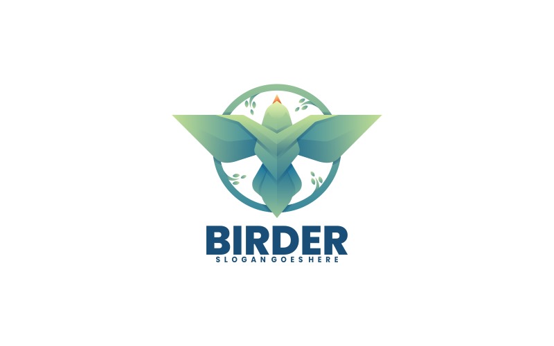 Bird Gradient Logo Style Vol.5 Logo Template