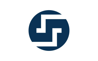 F Letter logo symbol template. Vector illustration. V14