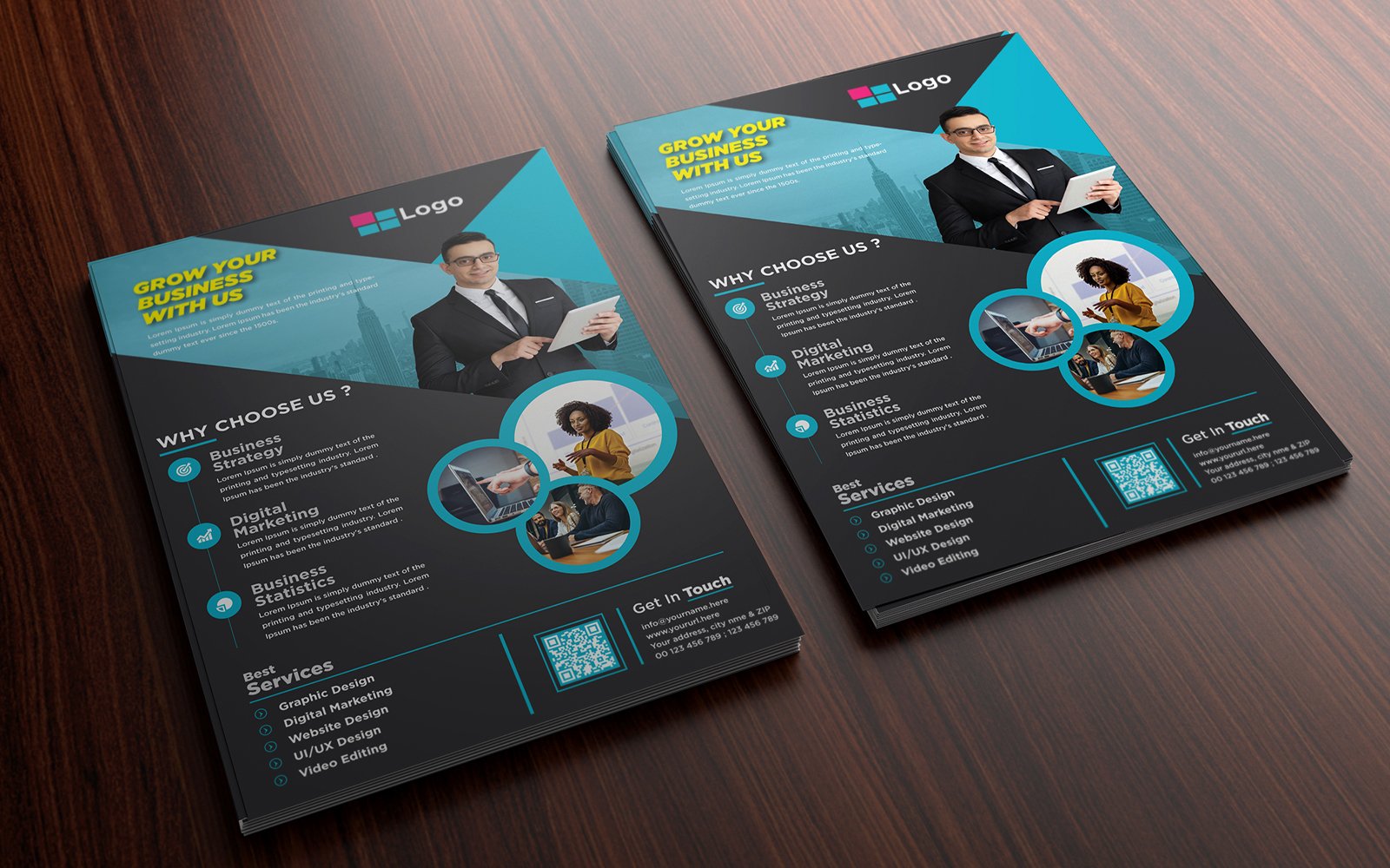 Template #276700 Agency Booklet Webdesign Template - Logo template Preview