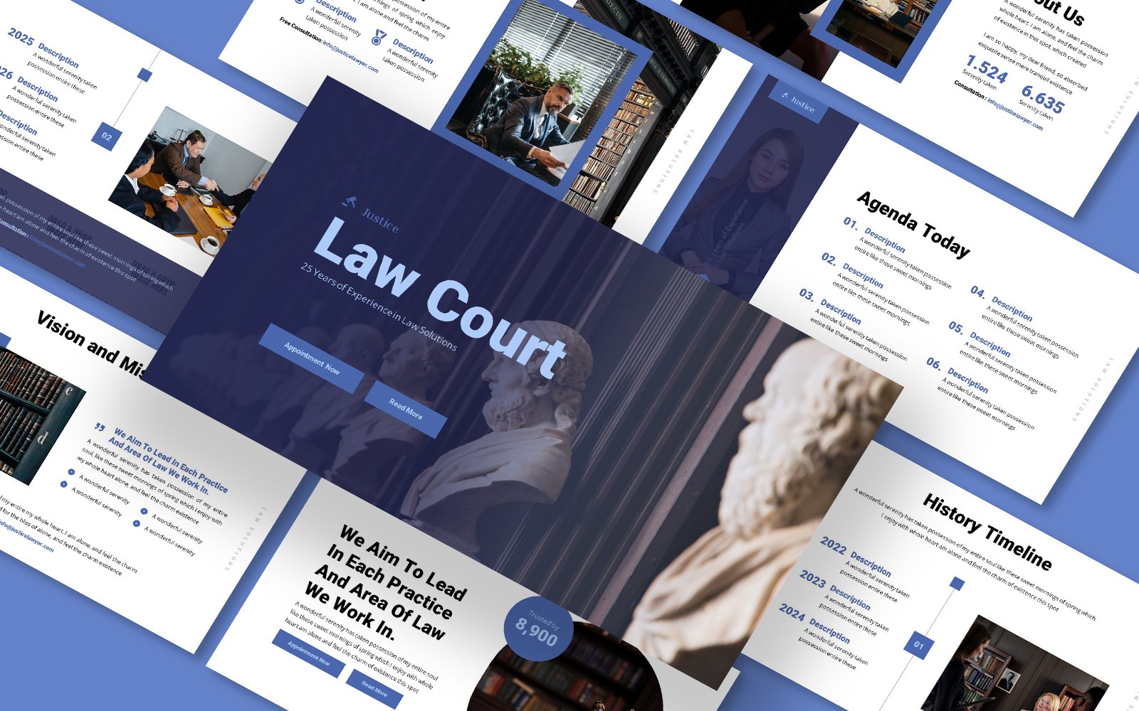 Template #276790 Attorney Business Webdesign Template - Logo template Preview
