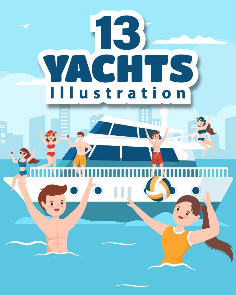 Kit Graphique #276798 Yachts Yacht Divers Modles Web - Logo template Preview