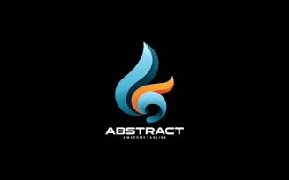 Abstract Gradient Colorful Logo Vol.6