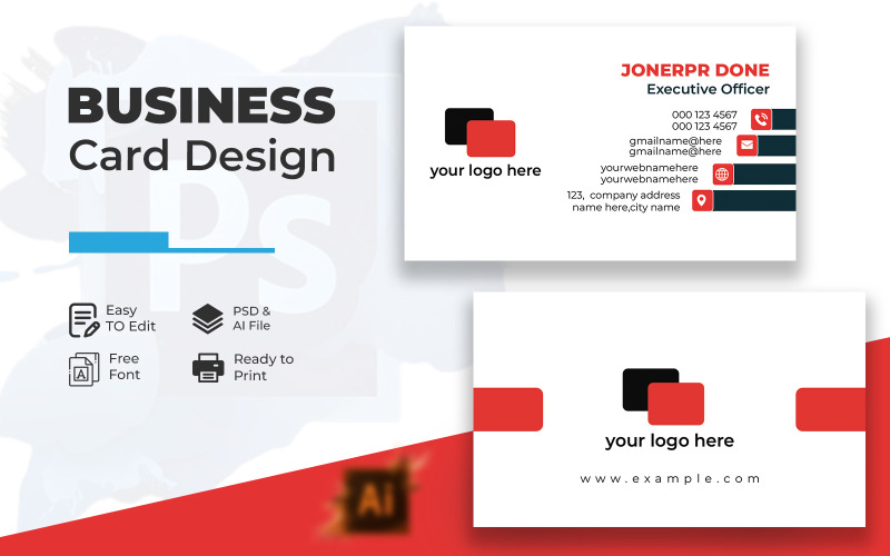 Business Card Design For You Corporate Identity