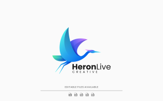 Heron Gradient Logo Vol.2