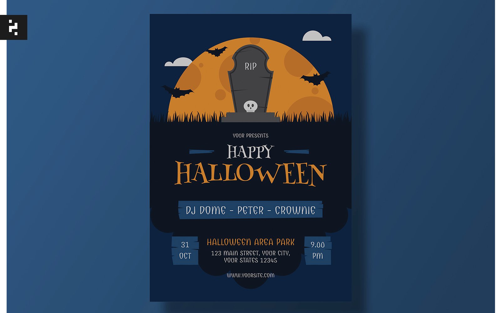 Kit Graphique #276802 Halloween Party Divers Modles Web - Logo template Preview