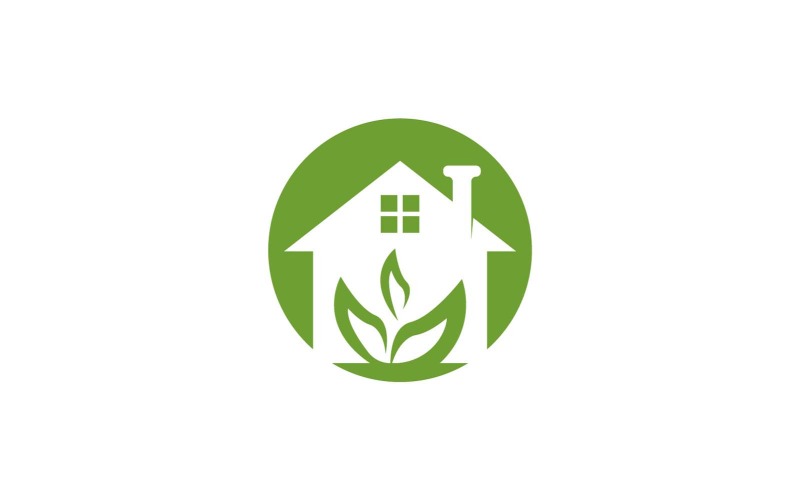 Building Home Nature Logo Vector Template 11 Logo Template