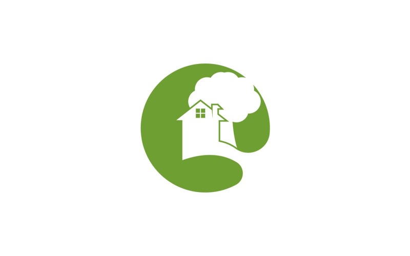 Building Home Nature Logo Vector Template 9 Logo Template