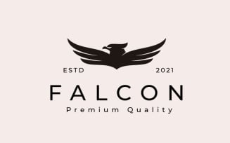 Eagle Hawk Falcon Logo Design Template