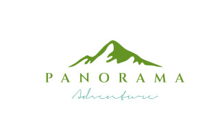 Minimalist Mountain Adventure Logo Design Template