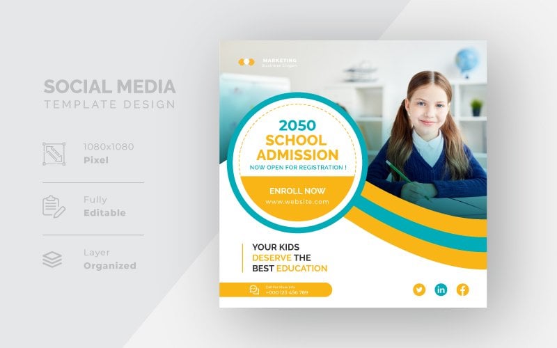 Kit Graphique #276910 Admission Banniere Web Design - Logo template Preview