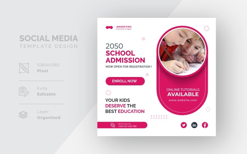 Kit Graphique #276912 Education Social Divers Modles Web - Logo template Preview