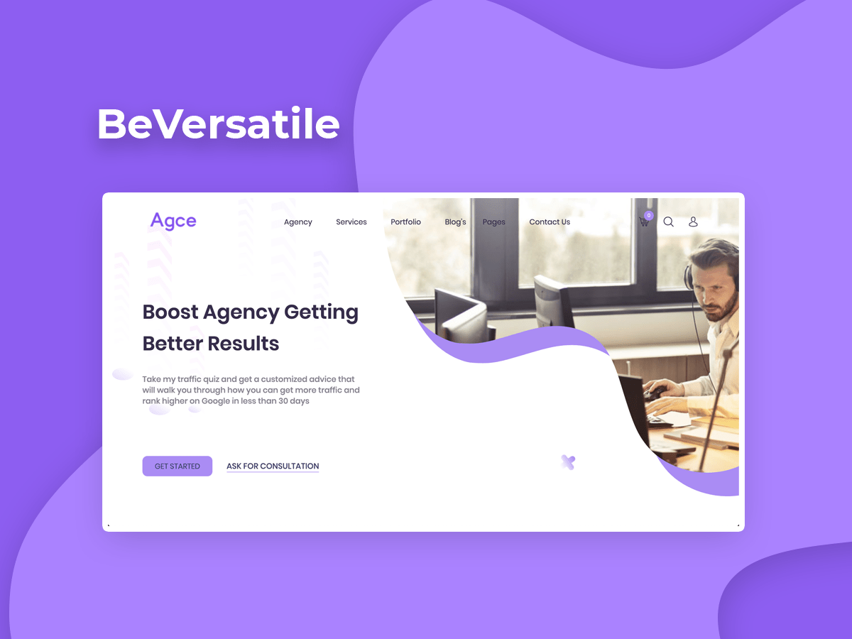 Beversatile - Agency WordPress theme